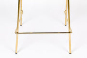 Hocker Tresenhocker JOLIEN GOLD PINK