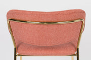 Hocker Tresenhocker JOLIEN GOLD PINK