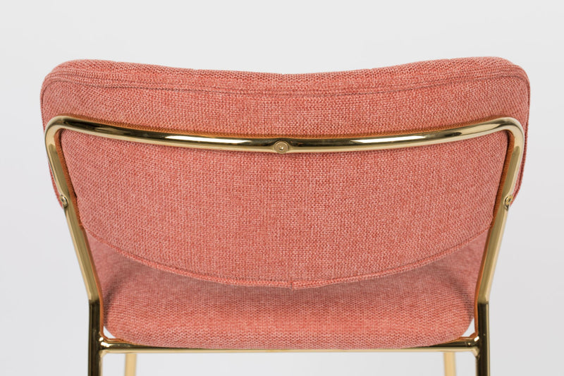 Hocker Tresenhocker JOLIEN GOLD PINK