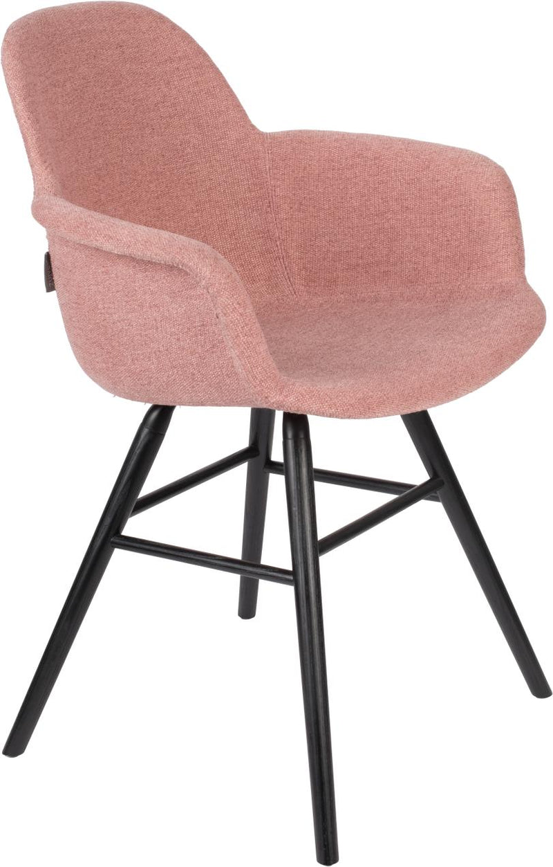 Esszimmerstuhl ALBERT KUIP SOFT mit Armlehne in Rosa