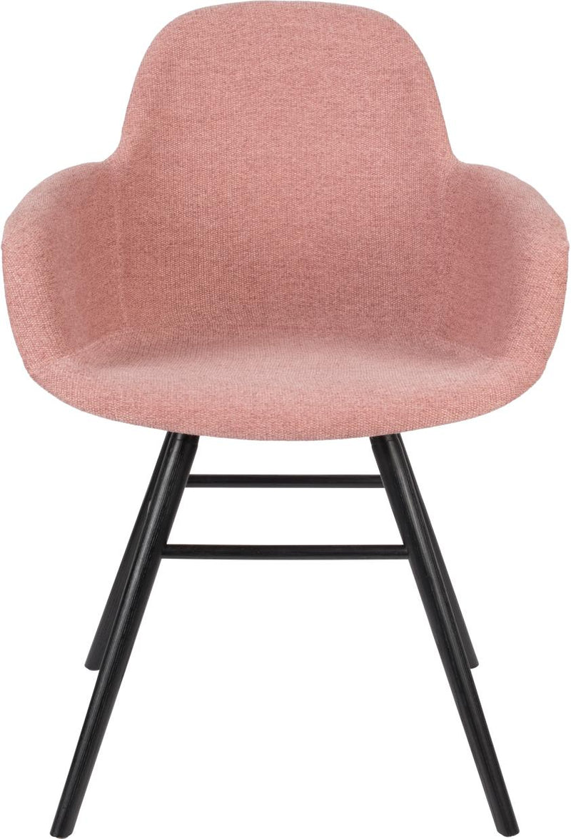 Esszimmerstuhl ALBERT KUIP SOFT mit Armlehne in Rosa