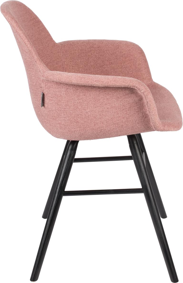 Esszimmerstuhl ALBERT KUIP SOFT mit Armlehne in Rosa
