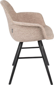 Esszimmerstuhl ALBERT KUIP SOFT mit Armlehne in Beige