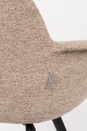 Esszimmerstuhl ALBERT KUIP SOFT mit Armlehne in Beige