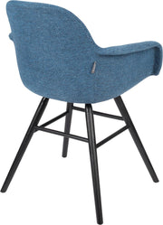 Esszimmerstuhl ALBERT KUIP SOFT mit Armlehne in Blau