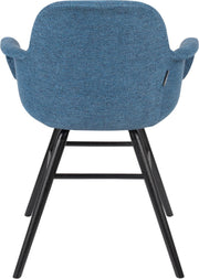Esszimmerstuhl ALBERT KUIP SOFT mit Armlehne in Blau