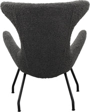 SalesFever Relaxsessel Teddyfell grau