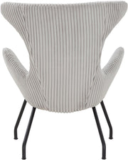 SalesFever Relaxsessel Sessel mit Texturstoff in Grau