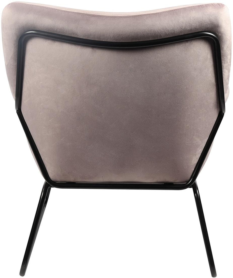 SalesFever Relaxsessel mit Samtbezug Rose