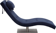 SalesFever Relaxliege Samt blau