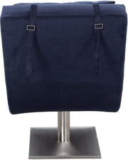 SalesFever Relaxliege Samt blau