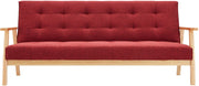 SalesFever Schlafsofa Klappsofa 190 cm drei Farben lieferbar