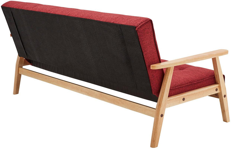 SalesFever Schlafsofa Klappsofa 190 cm drei Farben lieferbar