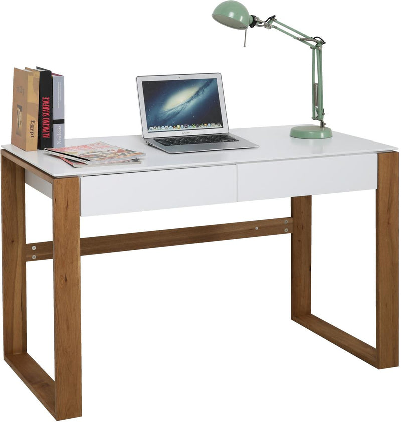 Schreibtisch Jugendschreibtisch mit 2 Schubladen