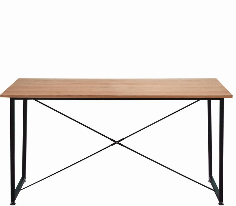 Tisch Esstisch Schreibtisch mit Metallgestell und Verbindungsstreben