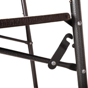Balkontisch Hängeklapptisch TABORA Holz-Optik