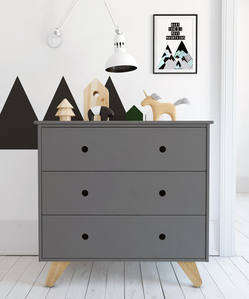 Kommode Schubladenkommode Sideboard im skandinavischen Design
