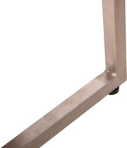 Beistelltisch Gartentisch Denver aus Teak Edelstahl von GardenPleasure