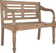 Bank Gartenbank MOYO 2-Sitzer aus Mahagoni-Holz von GardenPleasure
