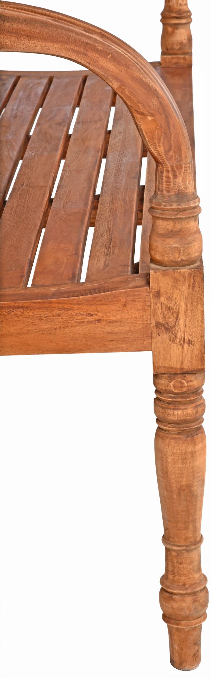 Bank Gartenbank MOYO 3-Sitzer aus Mahagoni-Holz von GardenPleasure