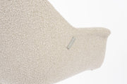 Esszimmerstuhl DOULTON drehbar von ZUIVER mit Bouclé Stoff Beige