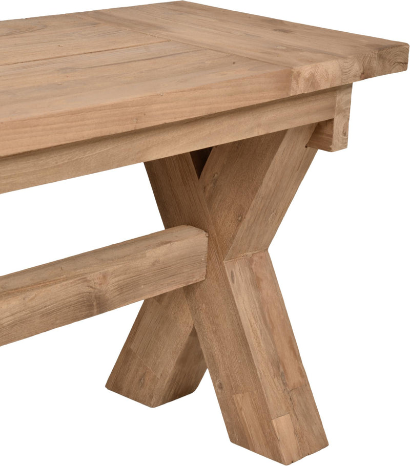Bank Gartenbank KISAR aus recyceltem Teak von GardenPleasure