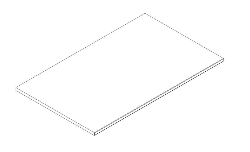 Einlegeboden 97 cm Eiche für Schränke mit 3 + 4 Türen breites Element