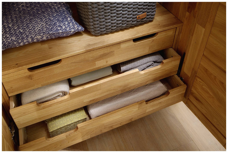 Schubladenblock 97 cm passend zum 2-trg. Schrank ILVA ,HALVAR und FRIA