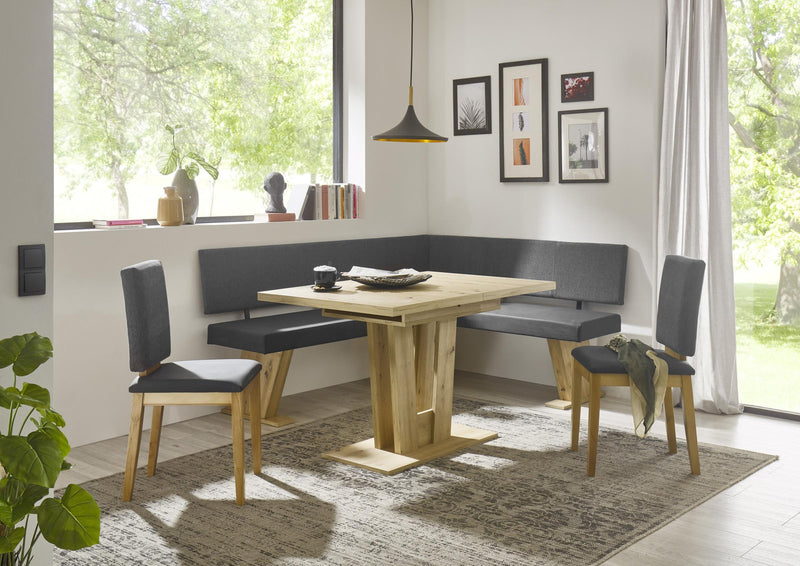 Eckbank Eckbankgruppe VERONA II 190x150 cm Eiche mit Tisch Varese