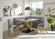 Eckbank Eckbankgruppe MANZANO 197x157 cm - Artisan Eiche