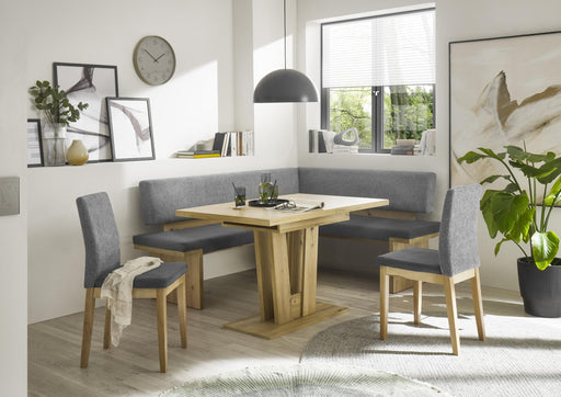 Eckbank Eckbankgruppe MANZANO 197x157 cm - Tisch Varese Artisan Eiche