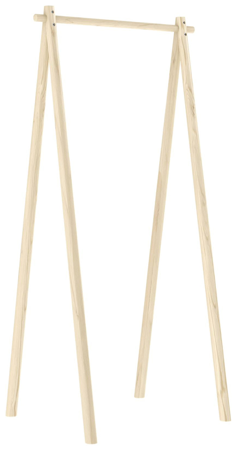 Garderobenständer HONGI 75 cm Kiefer Natur lackiert von Karup