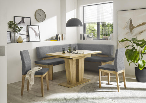 Eckbank Eckbankgruppe MANZANO 197x157 cm - Tisch Verona Artisan Eiche