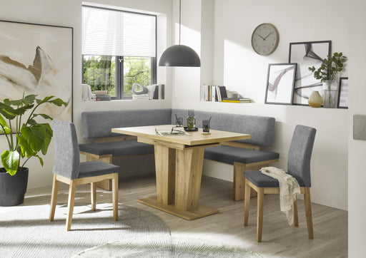 Eckbank Eckbankgruppe MANZANO 157x197 cm - Tisch Verona Artisan Eiche