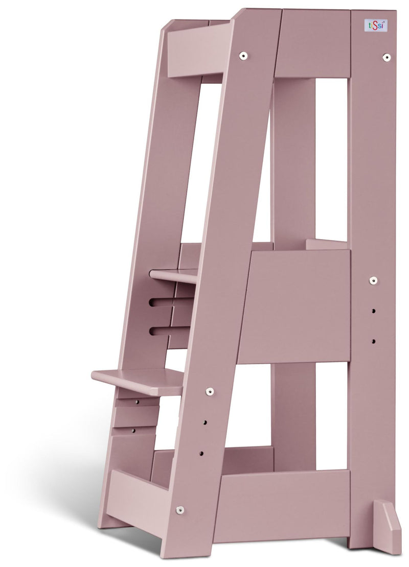Mitwachsender Lernturm FELIX | tiSsi® Entdeckerturm | Buche Massivholz