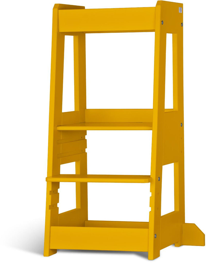 tiSsi® Entdeckerturm / Lernturm FELIX mitwachsend Buche massiv Sunflower