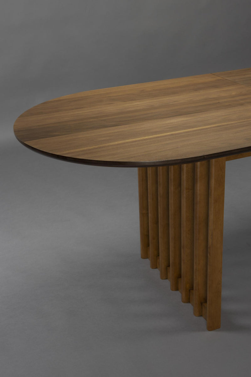 Esstisch BARLET ausziehbar 200 bis 240 cm Walnussfurnier von DutchBone