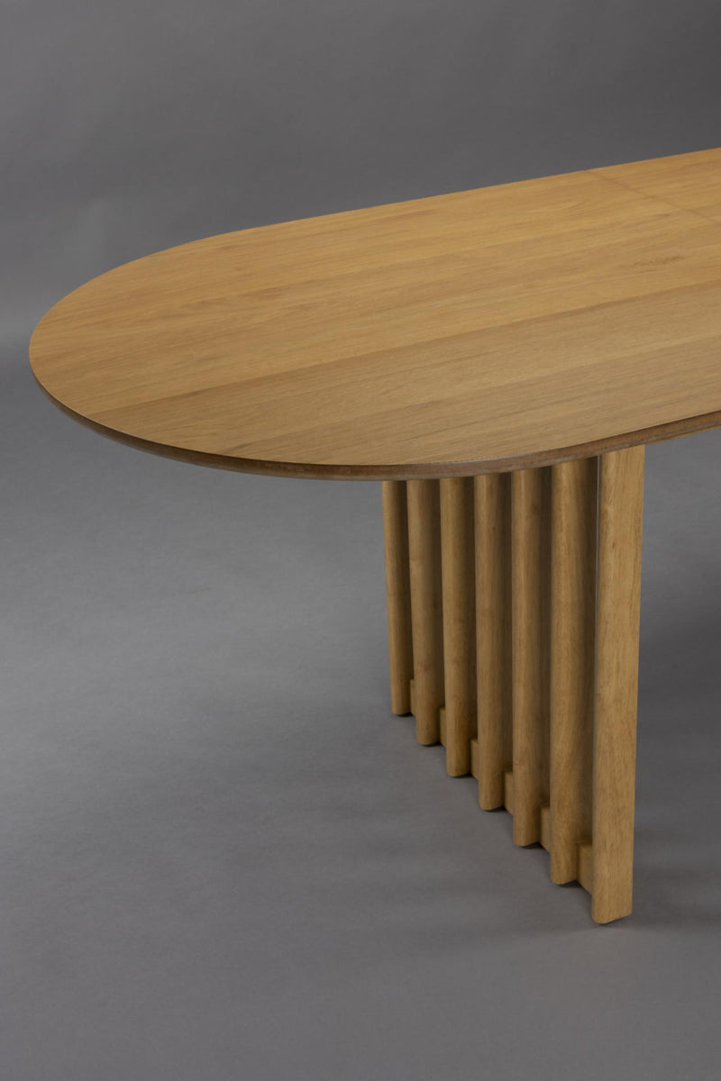Esstisch BARLET ausziehbar 200 bis 240 cm Eichenfurnier von DutchBone