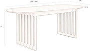 Esstisch BARLET ausziehbar 200 bis 240 cm Eichenfurnier von DutchBone