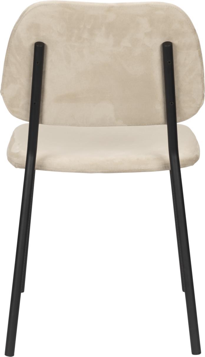 Stuhl Esszimmerstuhl Polsterstuhl DARBY von DutchBone in Beige