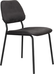 Stuhl Esszimmerstuhl Polsterstuhl DARBY von DutchBone in schwarz