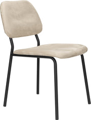 Stuhl Esszimmerstuhl Polsterstuhl DARBY von DutchBone in Beige