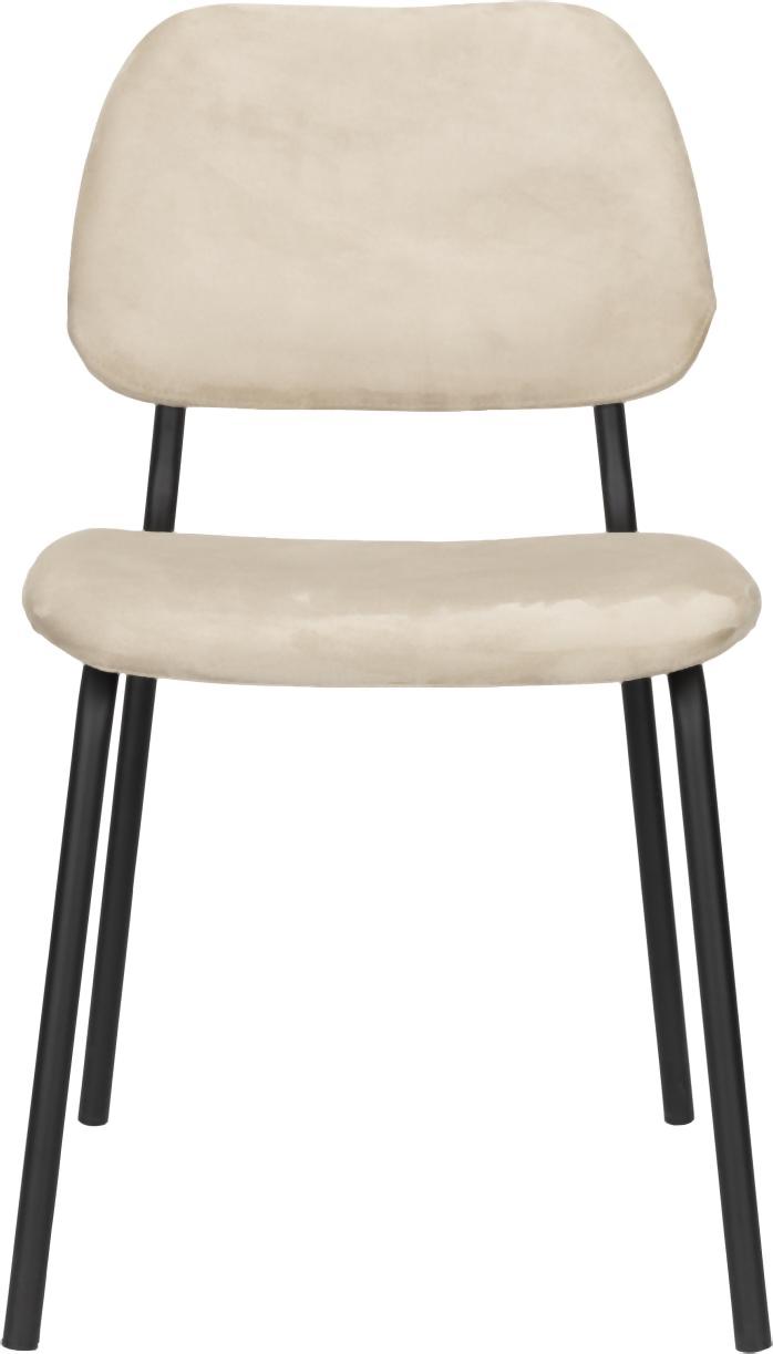 Stuhl Esszimmerstuhl Polsterstuhl DARBY von DutchBone in Beige