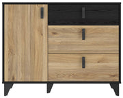 Kommode Sideboard LYA Optik Mauvella / Cabezone Eiche von Forte