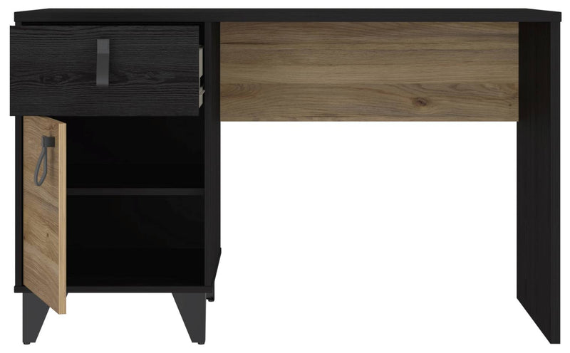 Jugendzimmer LYA mit 4-trg. Schrank Optik Mauvella / Cabezone Eiche