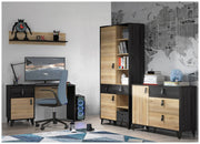 Homeoffice LYA Büro-Set Optik Mauvella / Cabezone Eiche von Forte