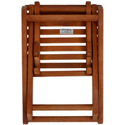 2er Set Klapphocker Gartenhocker Beistelltisch TACOMA aus Eukalyptus