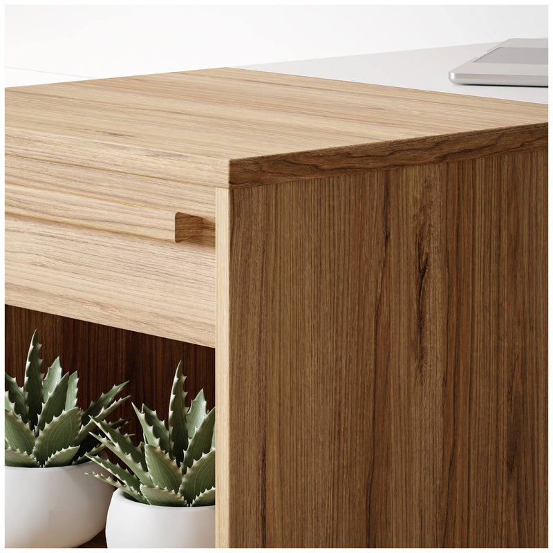 Multifunktions-Regal S-ROOM mit ausziehbarem Rollcontainer und Ablage