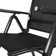 Relaxsessel Gartensessel Hochlehner CARINO Gestell Aluminium anthrazit
