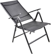Gartensessel Klappsessel Hochlehner VENETO Gestell Aluminium anthrazit